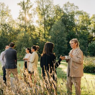 Seminarpause im Grünen bei Thun