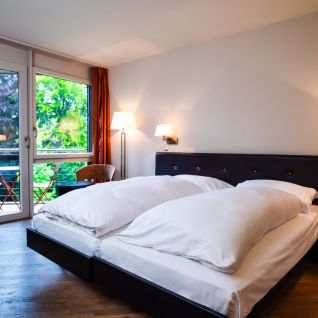 Komfortables Doppelzimmer mit Balkon