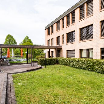 Seminarhotel mit Gartenbereich
