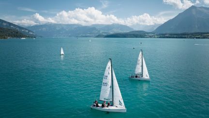 Segeln auf dem Thunersee