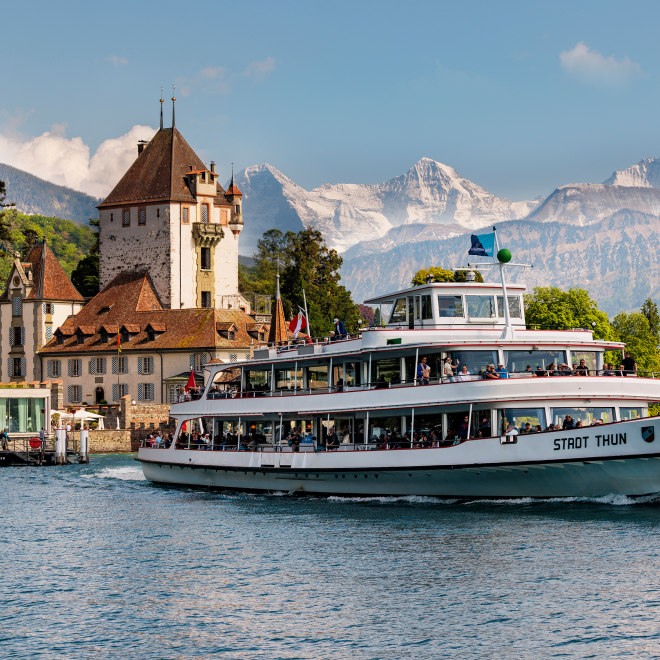 Schloss Oberhofen & MS Stadt Thun